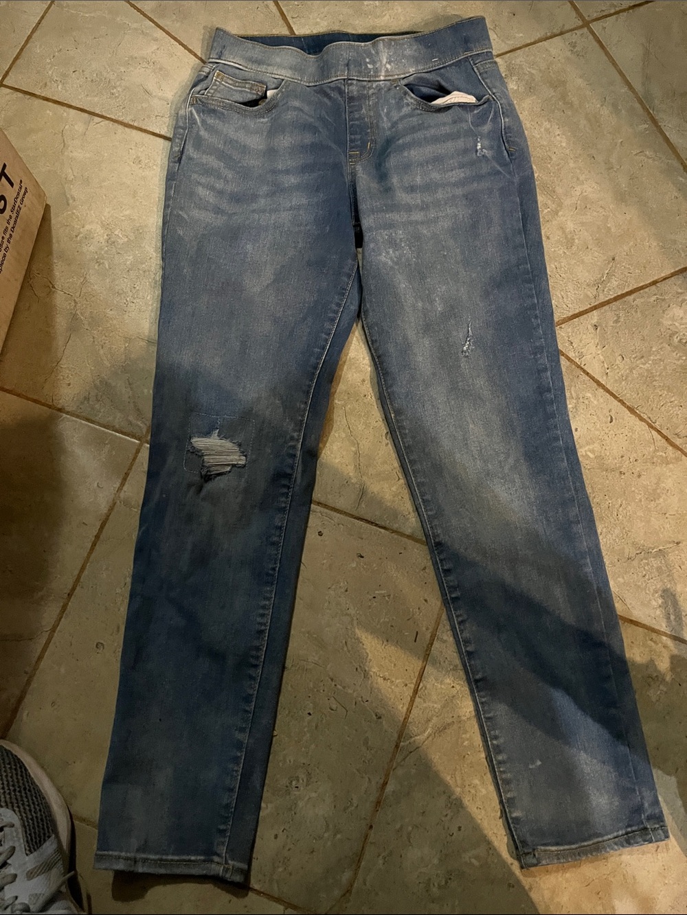 Slim Fit Jeans in Faded Blue